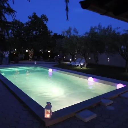 Mit Pool Und Garten In